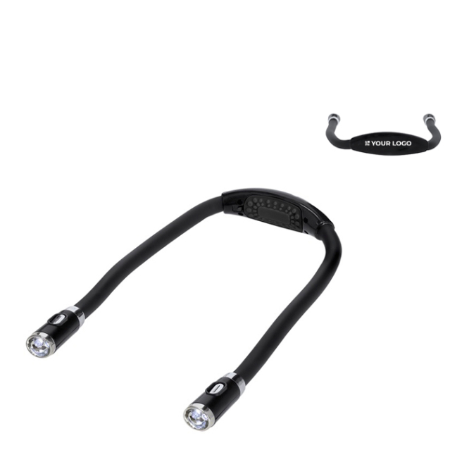 Freihändige Leselampe mit ergonomischem Design und 4 LED-Leuchten