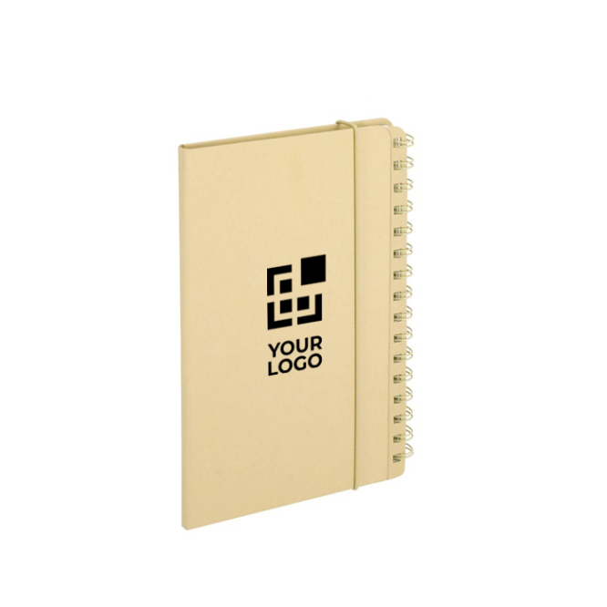 Notizbuch mit faltbarem Wochenplaner und A5-Notizblock