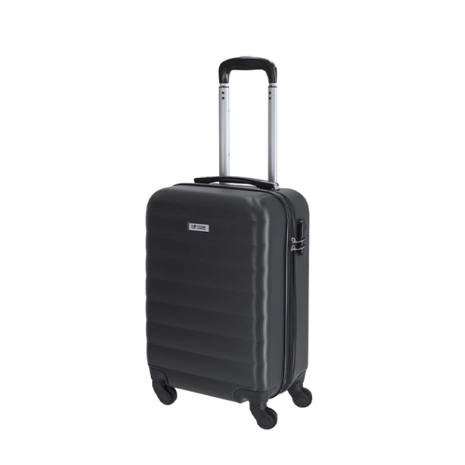 Trolley mit 4 Rollen, Zahlenschloss und Kunststoffgehäuse