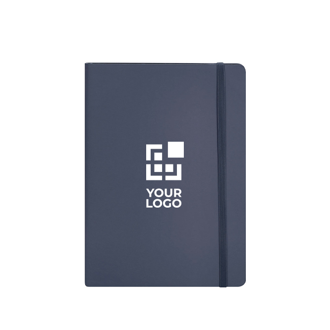 A5-Notizbuch mit flexiblem Einband aus recyceltem Kunstleder, liniert