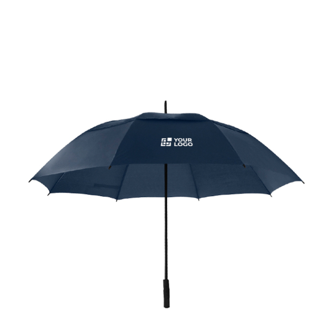 Golfregenschirm mit passender Hülle und Fiberglasstreben Ø130 cm