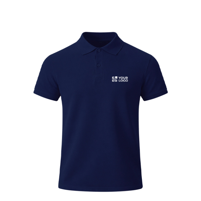 Kinder-Poloshirt kurzarm aus atmungsaktivem Funktionsgewebe 180 g/m²