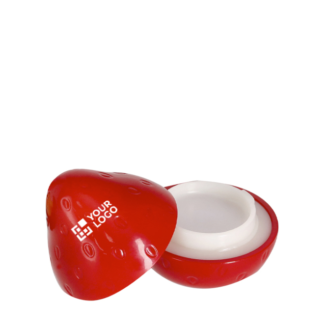 Lippenbalsam im Frucht-Design-Etui mit Vanilleduft SPF 15