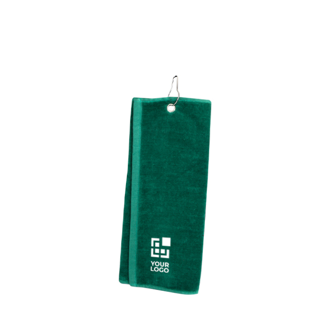 Saugfähiges Baumwollhandtuch mit Karabinerclip 40x50cm