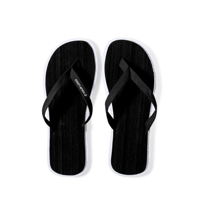 Zweifarbige Flip Flops mit Sohlen dickes EVA Summer Camp 