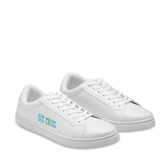 Leichte Sneaker aus PU mit Gummisohle