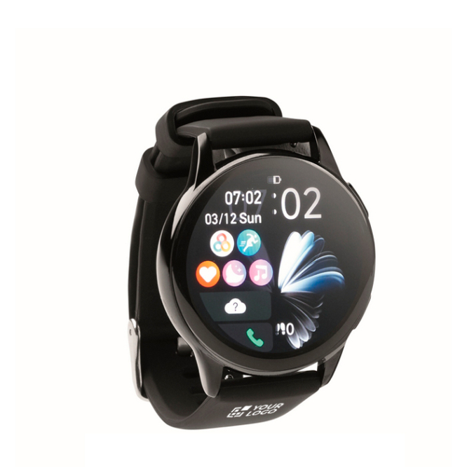 Wasserdichte Smartwatch mit Silikonarmband