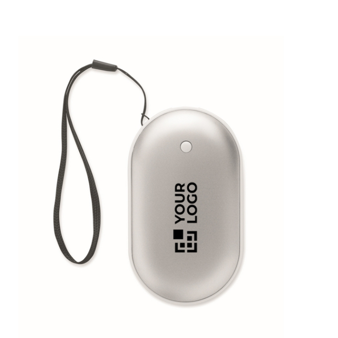 Handwärmer aus Aluminium mit 3 Wärmestufen 5.000mAh