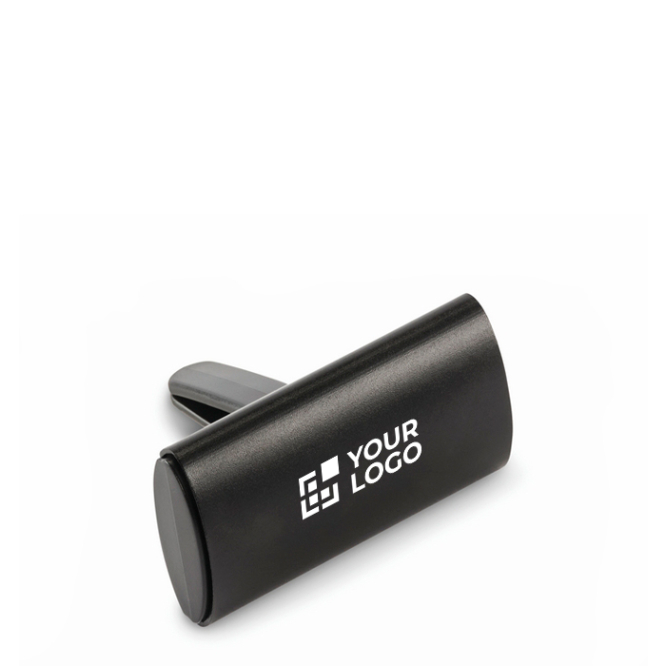 Etui für Auto-Lufterfrischer mit Aluminiumdeckel und Clip