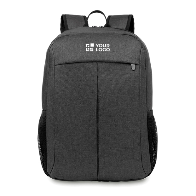 Rucksäcke mit Logo für Laptop Ansicht mit Druckbereich