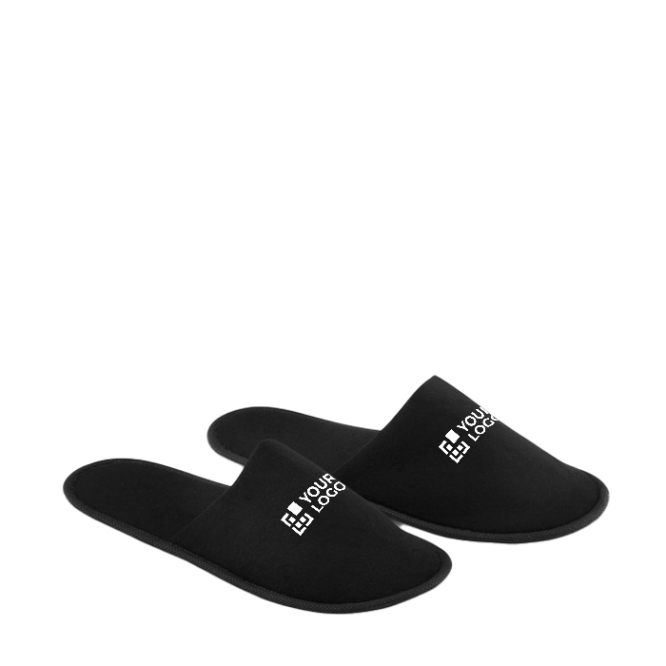 Logo-Hotelslipper aus Polyester Roomie 