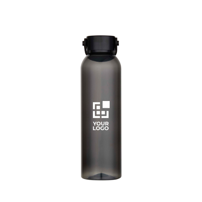 Flasche aus recyceltem Kunststoff mit Silikongriff 630 ml