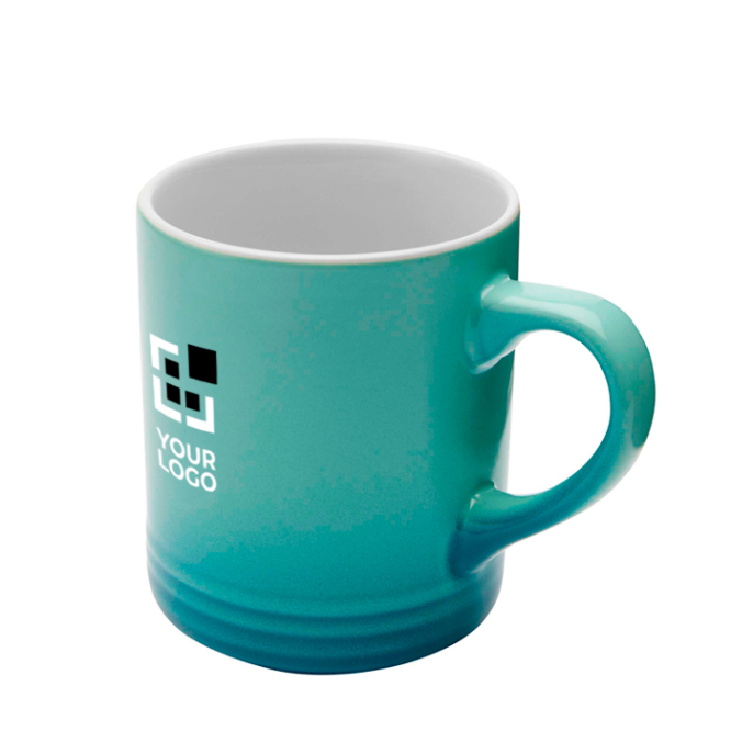 Keramiktasse mit Farbverlaufseffekt mit Logo, 330 ml