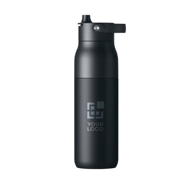 Edelstahl-Thermoflasche mit Filter 1 L LARQ Swig Top