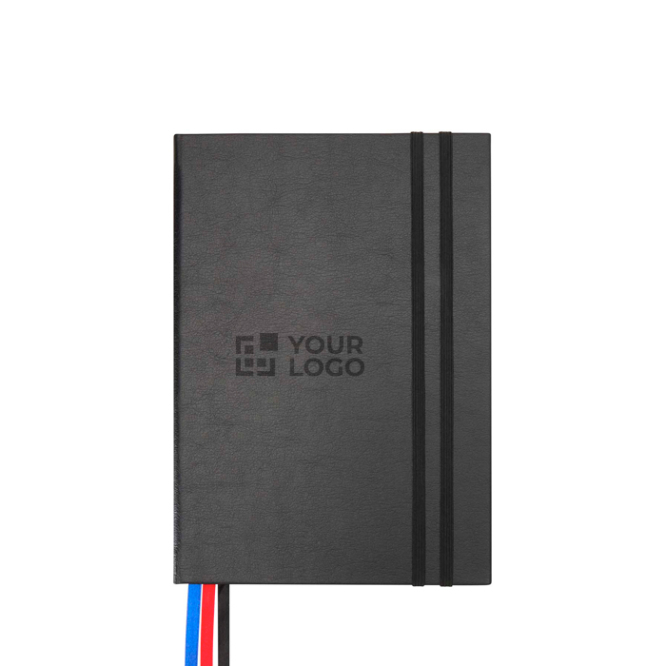 A5-Tagesplaner mit Hardcover aus recyceltem Kunststoff