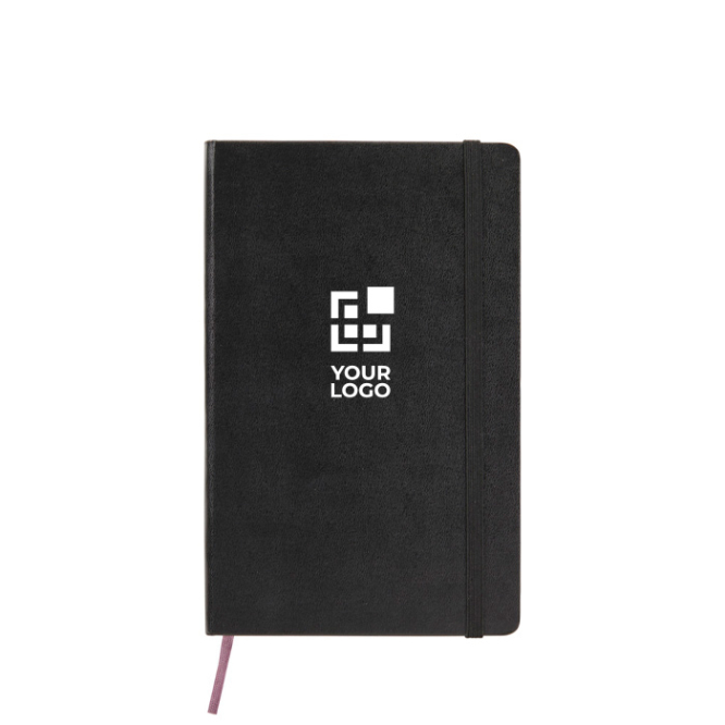 Grosses Notizbuch aus Papier in Lederoptik Moleskine Classic kariert