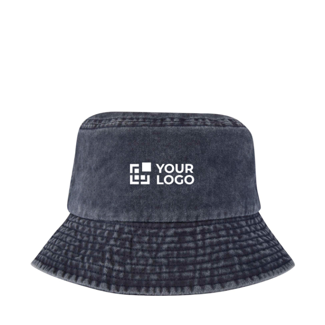 Bob-Hut aus gewaschener Baumwolle mit zeitlosem Design 245 g/m²