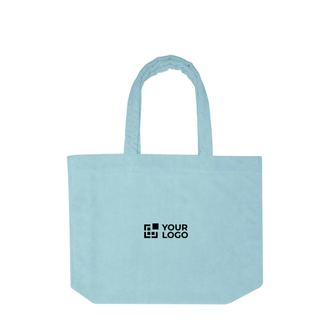 Strandtasche mit weicher Oberfläche und großem Fach