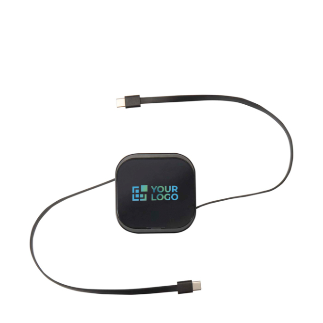 5-in-1-Schnellladekabel mit Datensync, ausziehbar 100 W