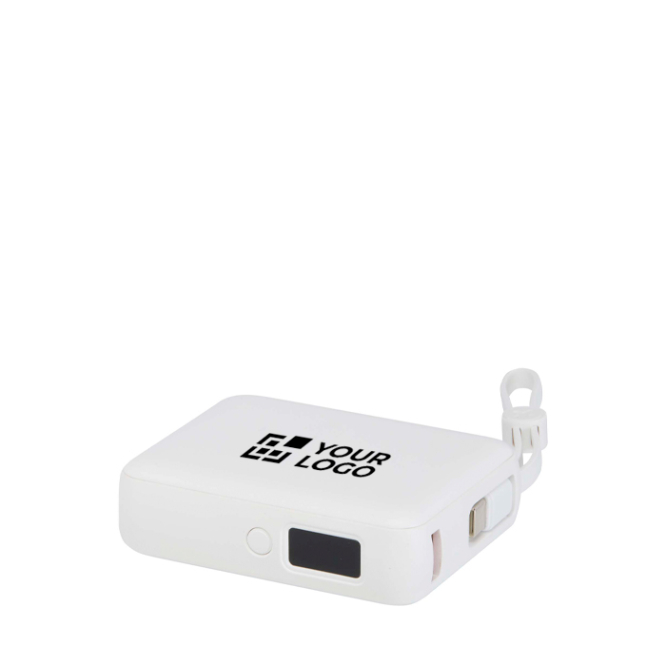 Powerbank aus recyceltem Kunststoff mit Schnellladung 10.000 mAh