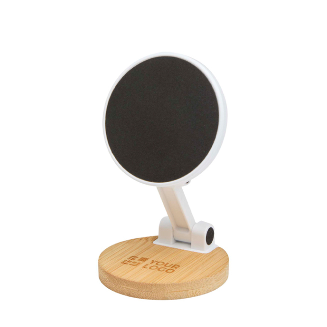 Magnetischer Klapp-Handyhalter mit Bambusfuß