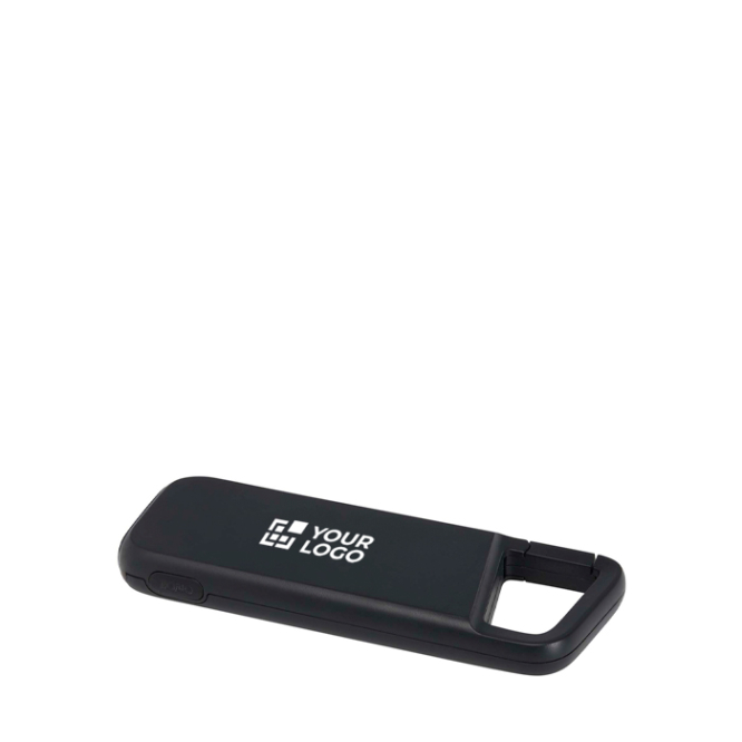 Wasserfeste Eco-Powerbank mit Karabiner 5.000 mAh