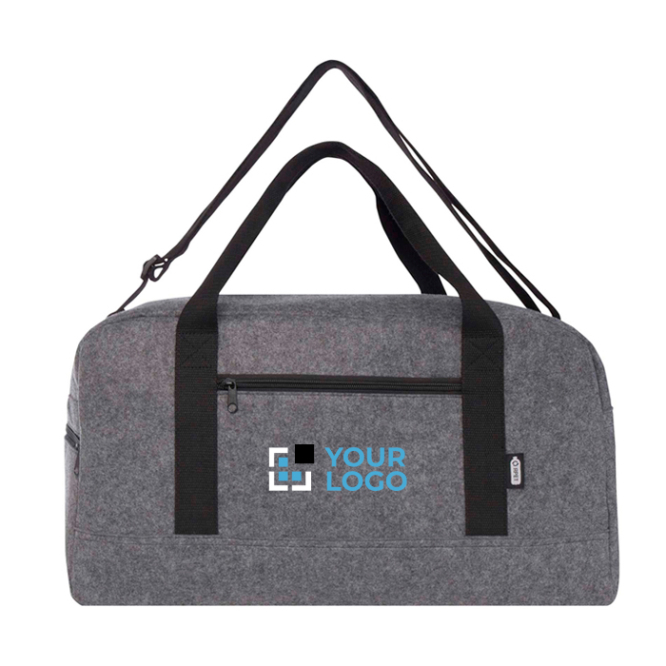 Mehrzwecktasche aus hochwertigem recyceltem Filz mit Riemen