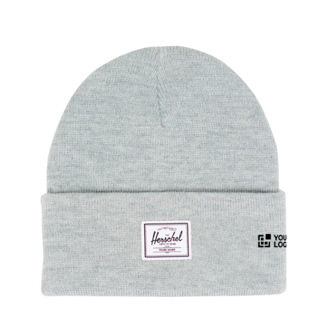 Herschel Elmer™ Acryl-Beanie mit weichem Griff und tiefem Falzsaum