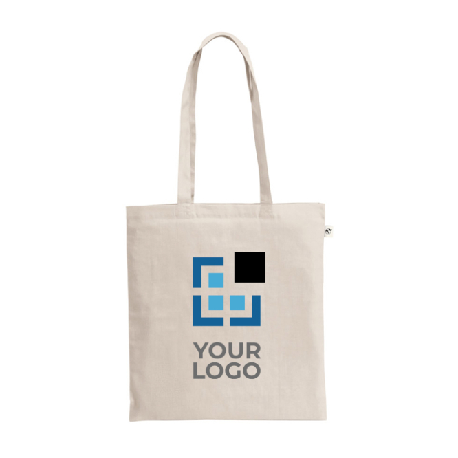 Stofftasche aus recycelter Baumwolle und Polyester, 150 g/m2