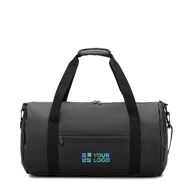 Sporttasche aus recyceltem Polyester 600D mit seitlichem Schuhfach