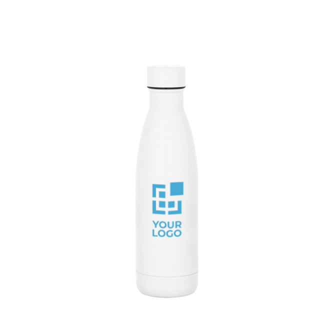 Edelstahl-Thermoflasche mit auslaufsicherem Deckel, 520 ml