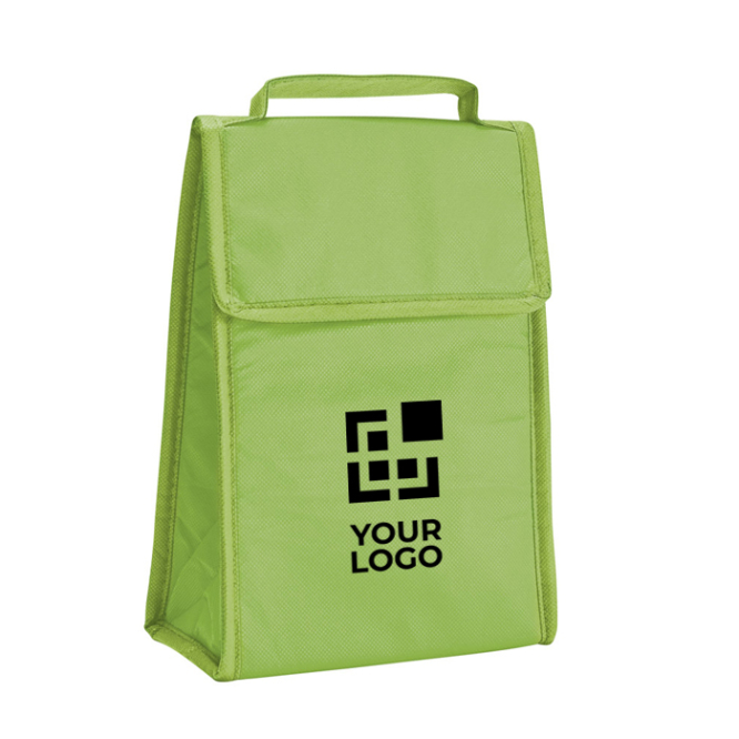 Faltbare Thermotasche mit Logo Ansicht mit Druckbereich