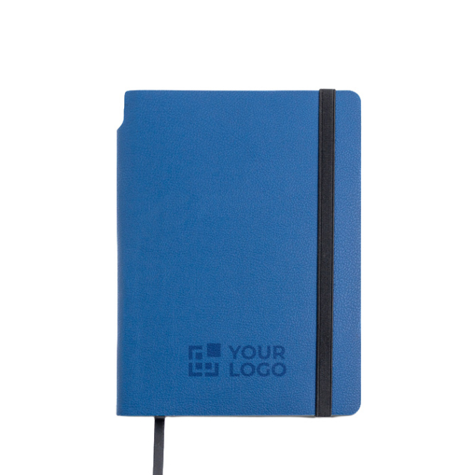 A5 Notizbuch aus recyceltem Kunstleder mit flexiblem Einband