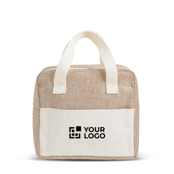 Kühltasche mit kurzen Tragegriffen und Aluminium Isolierung