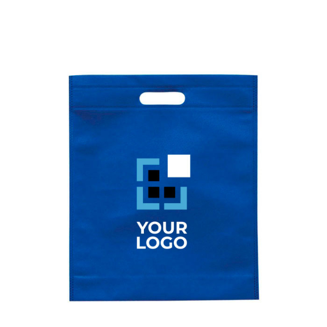 Non-Woven-Tasche in verschiedenen Farben mit Griff, 80 g/m2 Ansicht mit Druckbereich