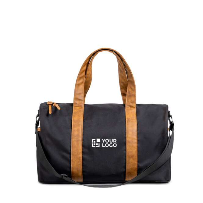 Tasche aus wasserabweisendem RPET mit Magnetverschluss und Fach