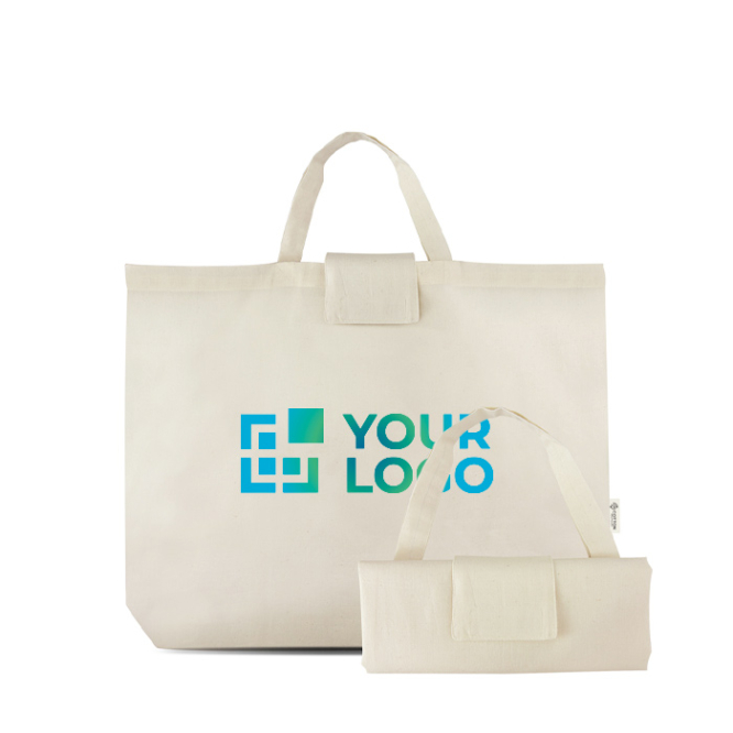 Faltbare Tasche aus recycelten Materialien 140 g/m²