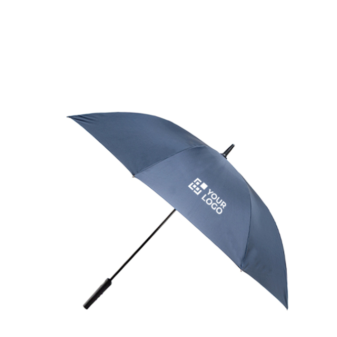 Automatik-Regenschirm aus RPET mit Golfgriff und 8 Paneelen, Ø120