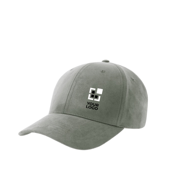 Weiches Cap aus recyceltem Polyester, 6 Paneele, 135 g/m2