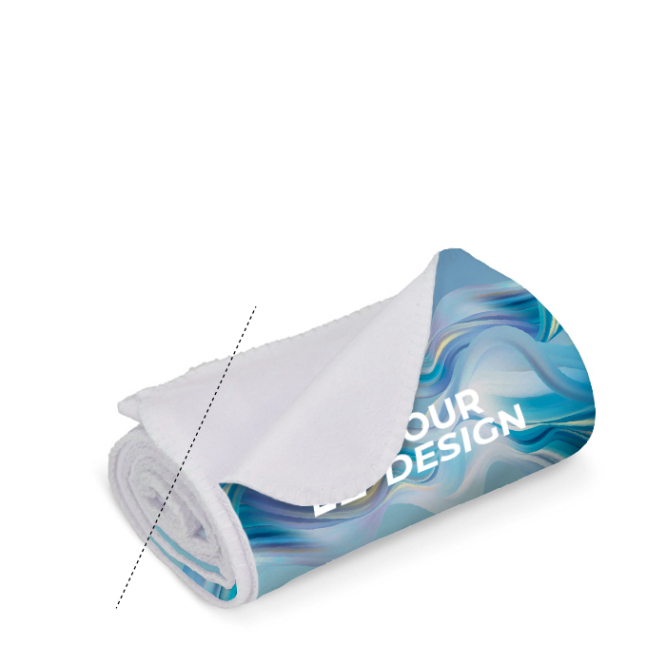 Kuscheldecke mit weicher Haptik sublimieren, 190 g/m2