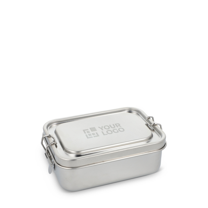 Lunchbox Edelstahl mit dichtem, auslaufsicherem Deckel
