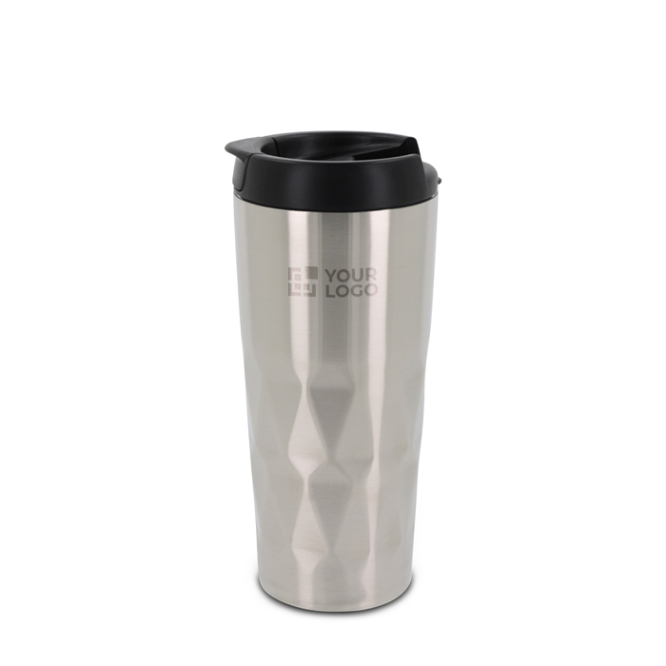 Thermoflasche doppelwandig, auslaufsicher, 450 ml