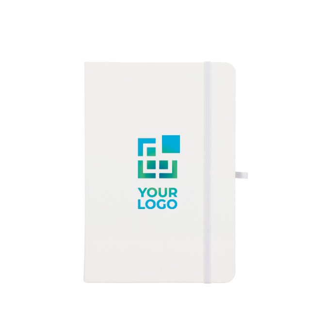 A5 Notizbuch aus PU mit Haftnotizen und Innentasche