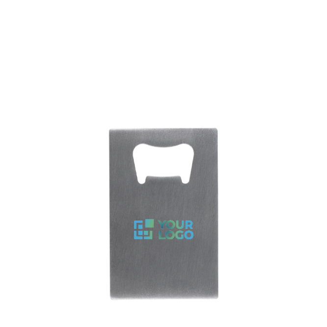 Kreditkarten-Flaschenöffner aus Edelstahl