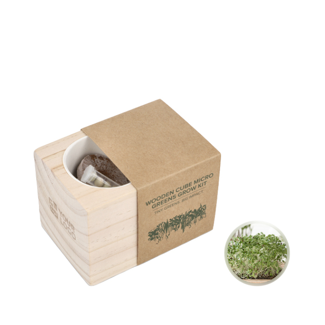 Anzuchtset für Microgreens mit Kokoserde