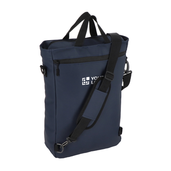 Laptop-Rucksack als Umhängetasche mit Gurt 15,6 Zoll