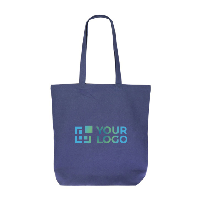 Tasche aus Bio-Baumwolle mit langen Henkeln, 270 g/m2