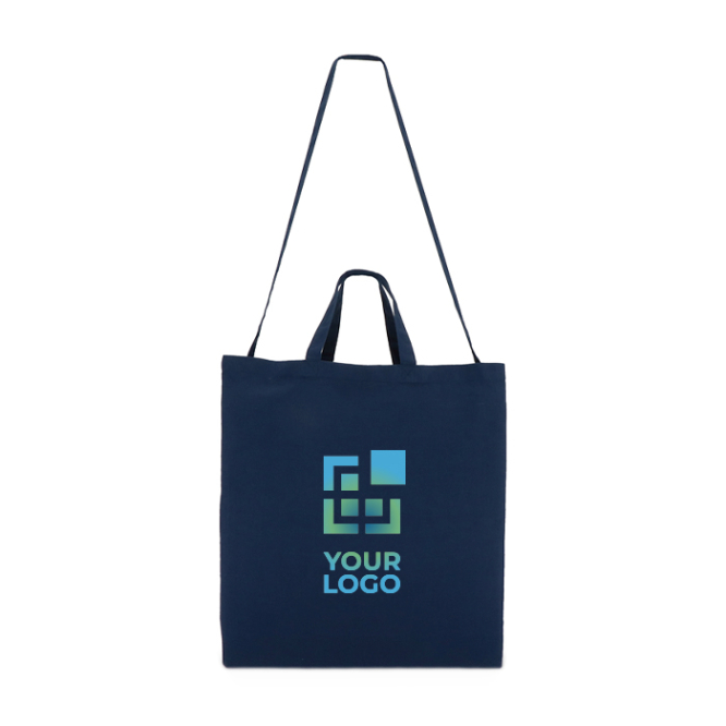 OEKO-TEX Baumwolltasche in vielen Farben mit Doppelhenkeln 220 g/m²