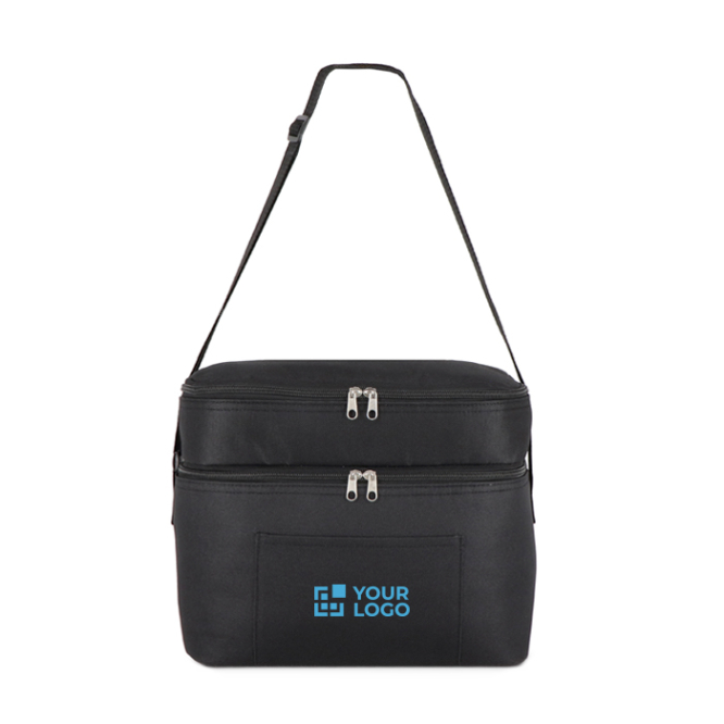 Kühltasche mit zwei Fächern und Fronttasche 12 L