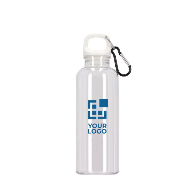 Plastikflasche in leuchtenden transparenten Farben, 500 ml